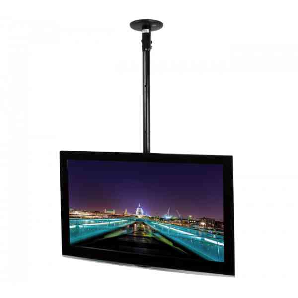 A GRADE B-Tech 75cm Black Flat Ceiling Mount